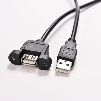 Oblikovani Plošči Gori Razširitev Vrat, Kabel USB 2.0 Moški-Ženska Plošča 30 CM USB 2.0 A Moški-USB2.0 Ženski Podaljšanje