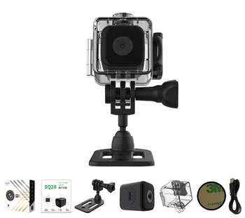 SQ28 Mini Kamere Šport DV Night Vision Senzor Kamere Gibanja DVR Mikro Kamera Video Ultra Majhna Kamera HD 1080P kamera SQ 28