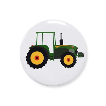 Traktor Gumb Zatiči Tovornjak Avtomobilov Gumb Zatiči Gradnje Stranka Kovinski Značko Zatiči za Baby Tuš Kmetiji Tematskih Rojstni Decors