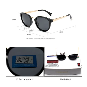 Visoka Kakovost Polarizirana sončna Očala Ženske blagovne Znamke Oblikovalec sončna Očala UV400 Sunglass Ženske Letnik Kvadratnih Oculos Gafas Odtenki