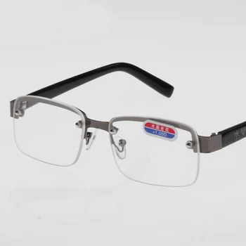 Rimless klasični slog, steklene leče Obravnavi Očala Navaden ogledalo Moški ženske Unisex Očala 0 +1.0 +1.5 2.0 2.5 3.0 3.5 4.0