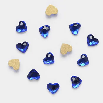 20pcs 5.5*6 mm Kameleon Kamen Diamond/Srce Kristala Diamanta Veliko Nail Art Okraski 3D Manikura UV Gel DIY Nakit, Pribor*##