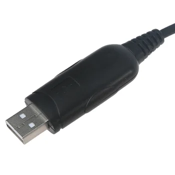 Črn USB Kabel za Programiranje 8 Pin Programiranje Kabel za Kenwood TM-271A TM-481A TM-471A TM-281A Dva Načina Radio s CD