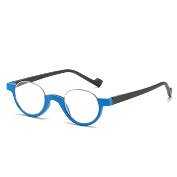 Elbru Majhne Okrogle Obravnavi Očala Ženske Moški High Definition Moda Presbyopia Optična Očala Očala Dioptrije+1.0 +4.0
