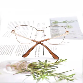 KANDREA Nove Kovinske Okrogle Obravnavi Očala za Ženske&Moških Jasno Objektiv Presbyopia Očala Očala Očala Unisex Modna Očala