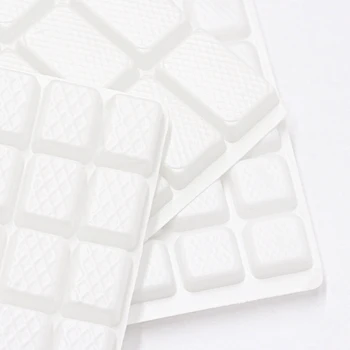 Šivanje & Tkanine Crystal steklo Okrasnih belo Plastično Kvadratni Mreži Shranjevanje Zaščitni Kristal Varnostno Shranjevanje rivoli beluši in Spusti