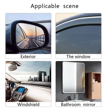 Avto Tovornjak Strani Okna Rearview Mirror Dež-dokazilo Film Nepremočljiva Anti-fog Ogledalo Nalepke Električni Avtomobil Filmov Auto Jasno Decal