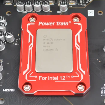 Napajalna LGA1700-18XX ILM Rdeča/Siva/Črna /Modra Intel 12. CPU Upogibanje Korektor Okvir CPU Omejeno Backplane
