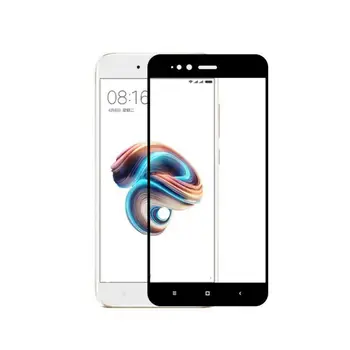 Mobilni Telefon creen za Varovanje sluha Polno Kritje Kaljeno Steklo Zaslona Zaščitno folijo za Xiaomi Mi A1