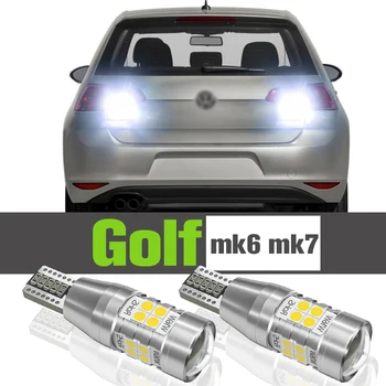 2x LED Povratne Lahka Oprema za Varnostno kopiranje luči Za VW Volkswagen Golf 6 7 mk6 mk7 2008-2018 2011 2012 2013 2016 2017
