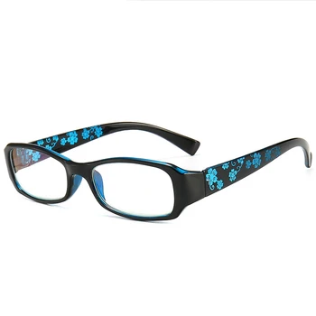 2021 Nove ženske Jasno Obravnavi Očala Cvet Natisnjeni Očala Proti Blue-ray Unisex Očala +1.0 +1.5 +2.0 +2.5 +3.0 +3.5 +4.0