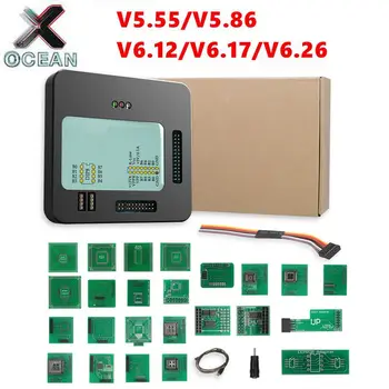 Najnovejši X Prog-M Xprog m V5.55 V5.86 V6.12 V6.17 V6.26 ECU Chip Tunning Programer X Prog M Polje V 6.12 XPROG-M 5.55 Brez USB