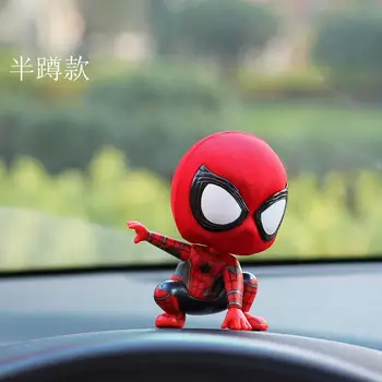 Ustvarjalne jekla spider man avto oprema avto oprema avto dodatki osebnost Maščevalec Zavezništvo avto dekoracijo anime