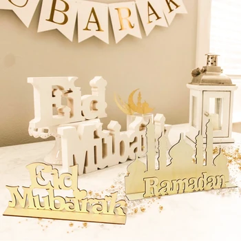 EID Mubarak Leseni Okraski Ramadana Dekoracijo Islamskih Islamski Obesek Eid Al Adha Stranka Dobave Mubarak Ramadana Kareem Darila