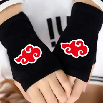 Anime Ninja Cosplay animacija perifernih polovico dlani pol prsta palec rokavice jeseni, pozimi študentov