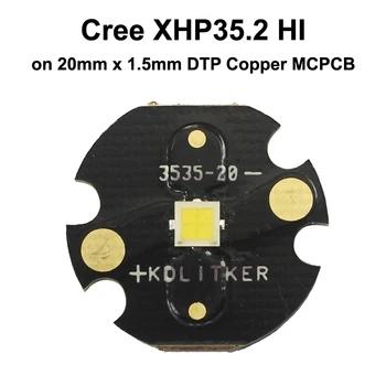 Cree XHP35.2 HI Nevtralni Beli 4000K CRI90 SMD 3535 LED High Power Najbolje Vrgel Svetilka DIY Kroglice Žarnica