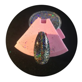 0,5 g/box Holografski Laser Prah Glitters Galaxy Kosmičev Laser Bling Mavrica Chrome Čarobno Učinek Nezakonitih Nail Art Okras