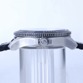 Heimdallr Men ' s Vintage Potapljaška Watch Safirno Steklo 41mm Črna Številčnica iz Aluminija Plošče NH35A Avtomatsko Gibanje Mehanska ura Moški
