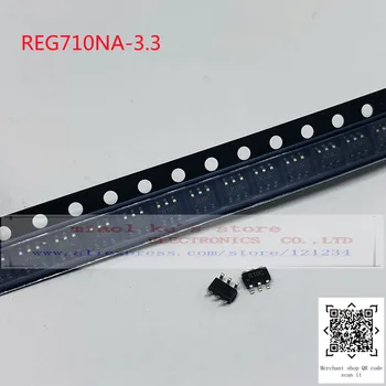 [10pcs]Novo: REG710NA-3.3 REG710NA-3.3/3K REG710NA-3.3/250 R10C - 30mA Switched-Cap DC-DC Pretvornika s fiksno 3.3 V, Izhodna