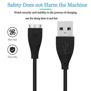 Za Fitbit Polnjenje HR USB Smart Watch Kabel za Polnjenje Varnosti Hitro Za Chargehr Prenosni Polnilec Adapter Zamenjava Dodatki