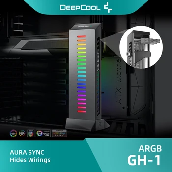 DeepCool GH-01 A-RGB GPU Nosilec Za Grafične Kartice Supportting 5 VGA Imetnik 1,2 W Grafična Kartica Dodatki, Okraski za PC