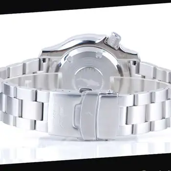 Heimdallr Moške Samodejno Potapljanje Watch Sapphire Kristalno C3 Super Panoramski Svetlobna 200M Nepremočljiva Japonska NH36A Mehanska ura