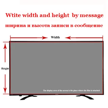 Za VoltGuard 6003 32-palčni LED Full HD TV TV Anti-Glare Anti Modra Svetloba Screen Protector Lajšanje Oči Seva Anti Scratch