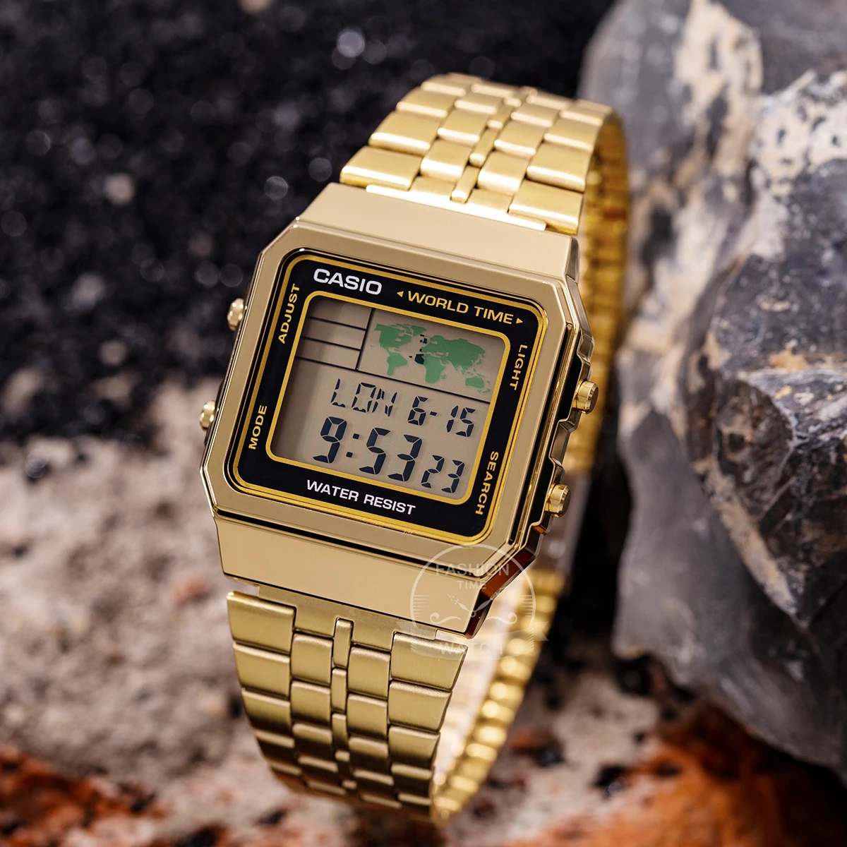 Casio watch zlato uro moških, določene blagovne znamke luksuzni LED digitalni Nepremočljiva Quartz moški gledajo Šport vojaške Zapestje Gledati relogio masculino Slike 2