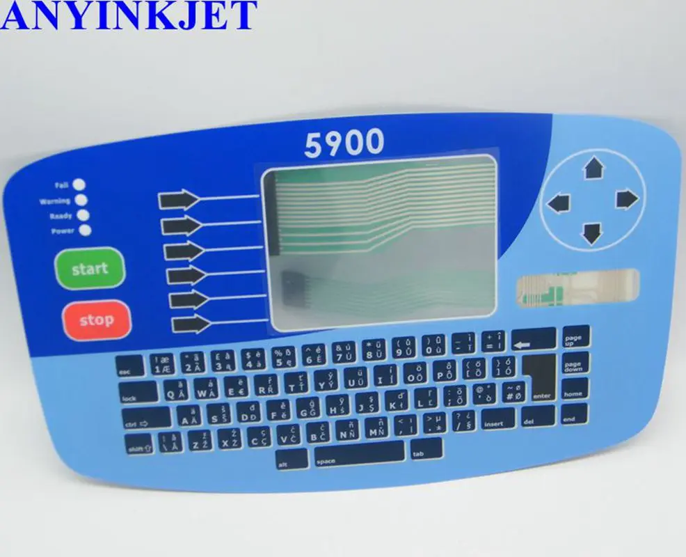 Za Linx 5900 tiskalnik, tipkovnico, zaslon 5900 tipkovnica zaslon 5900 tipkovnico membrane Slike 1